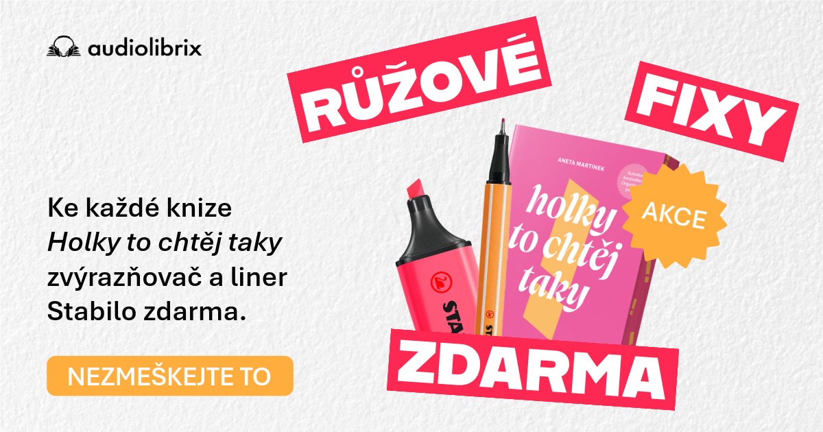 Akce - fixy zdarma ke každé knize Holky to chtěj taky