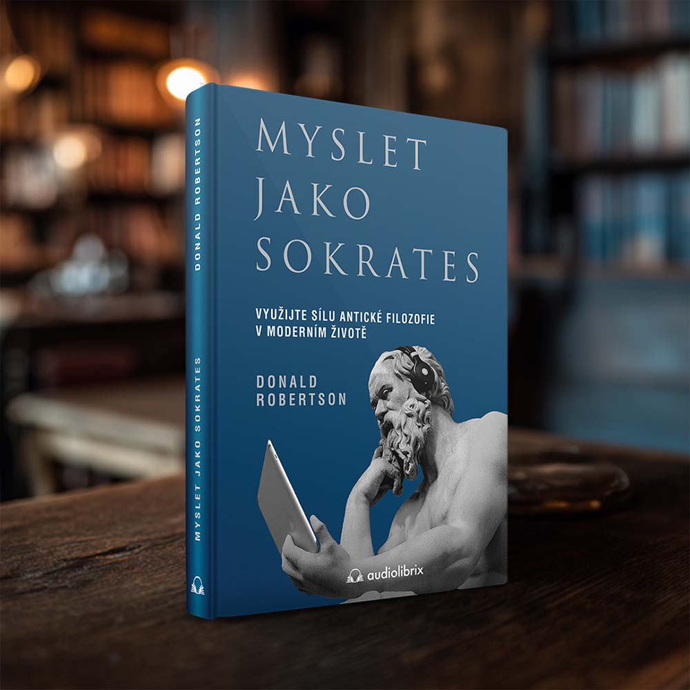 Kniha Myslet jako Sokrates – Donald J. Robertson