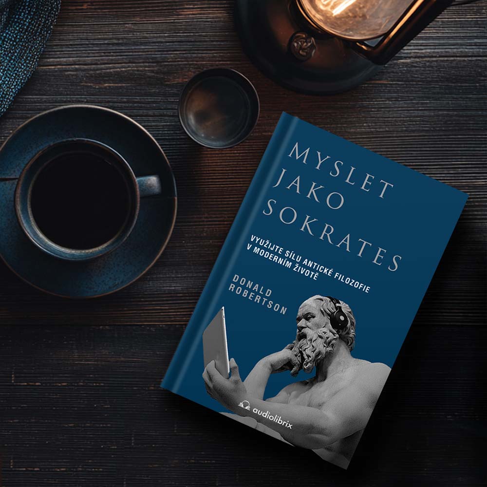 Kniha Myslet jako Sokrates – Donald J. Robertson