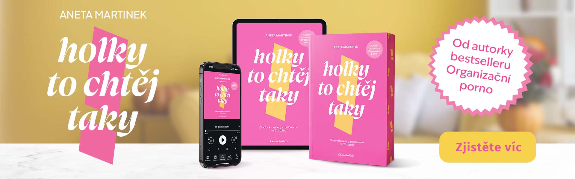 Kniha Holky to chtěj taky - Aneta Martinek