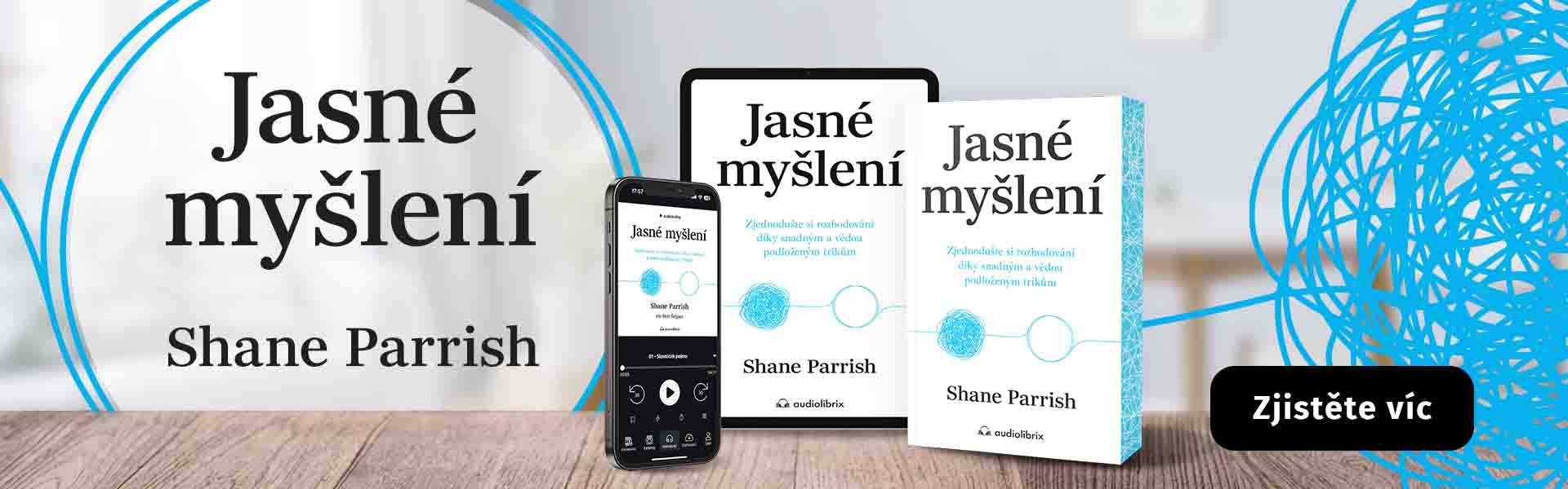 Kniha Jasné myšlení - Shane Parrish