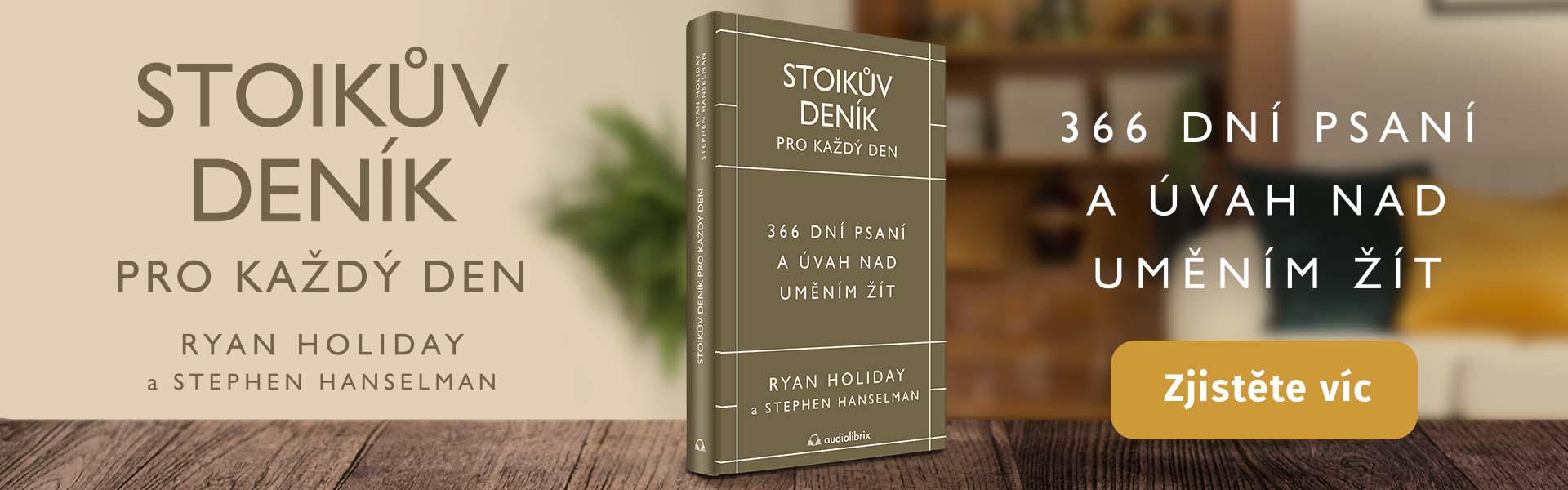 Stoikův deník pro každý den - Ryan Holiday