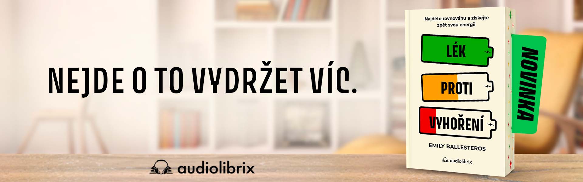 Kniha Lék proti vyhoření - Emily Ballesteros